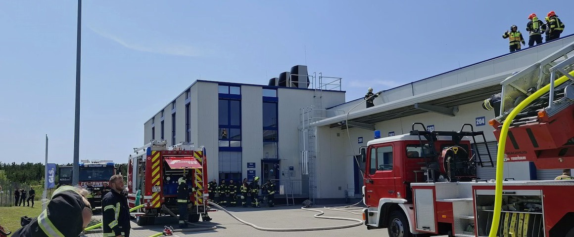 Einsatzbild der Feuerwehr Steinabrückl